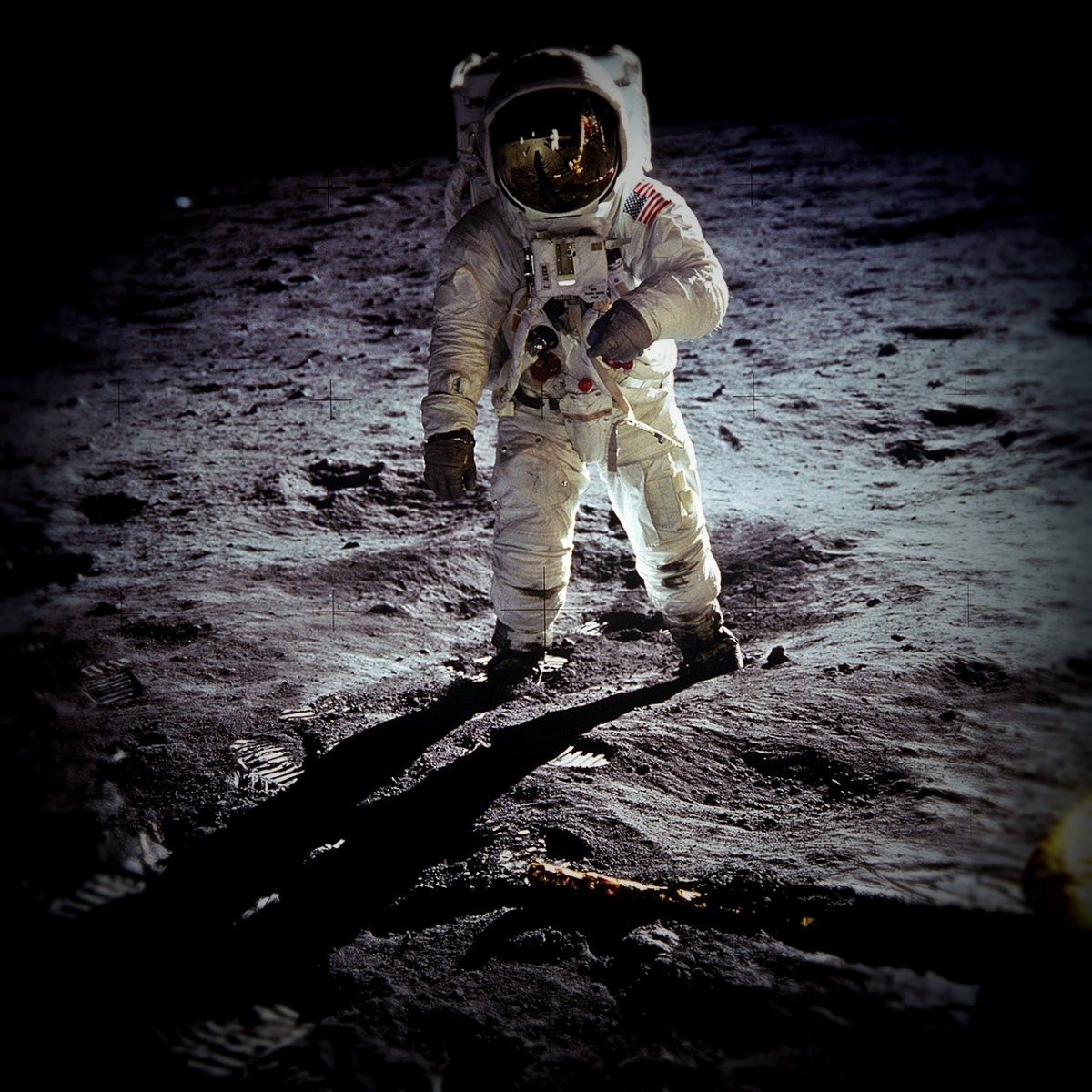 Manned Moon landing